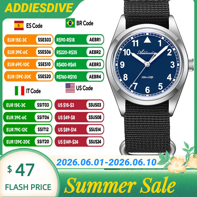 Outdoor Sport Lights - ADDIESDIVE 10Bar Waterproof 316L Stainless Steel