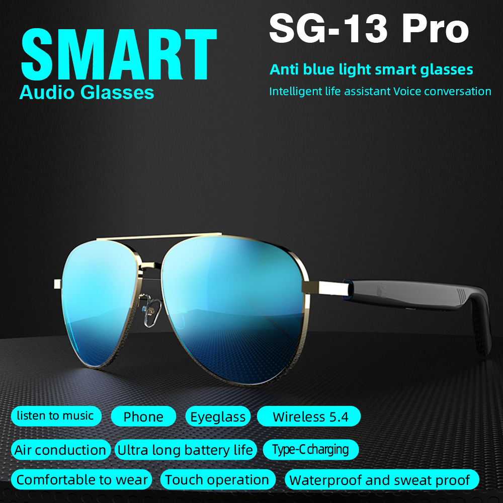 Outdoor Sport Lights - Smart Wireless Bluetooth Glasses SG-13Pro Outdoor