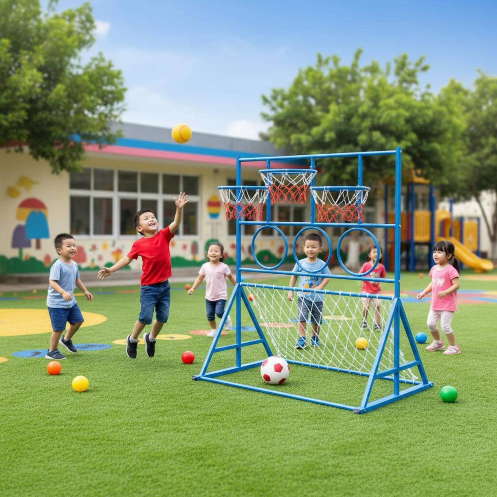 Multi Sport Game Stand Outdoor - Outdoor Sports Center recensie en prijs