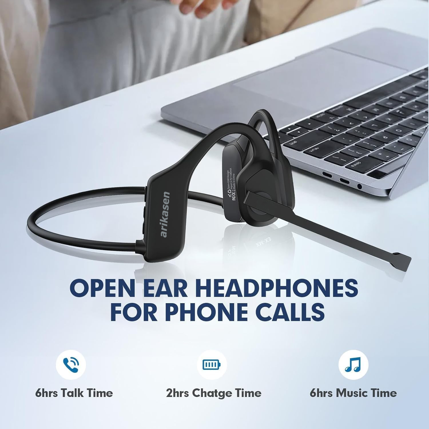 Open Ear Headphones with Mic,  - Outdoor Sport Centre recensie en prijs