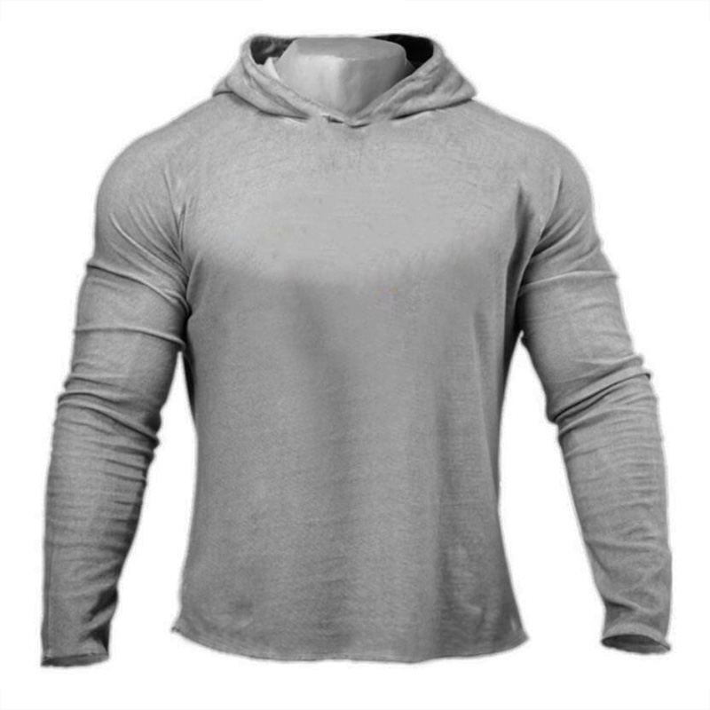 Plain Mens Hooded T-shirts Spr - Outdoor Sport Hoodie recensie en prijs