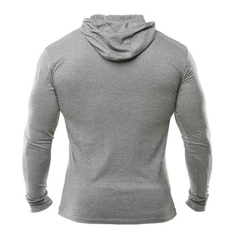 Plain Mens Hooded T-shirts Spr - Outdoor Sport Hoodie recensie en prijs