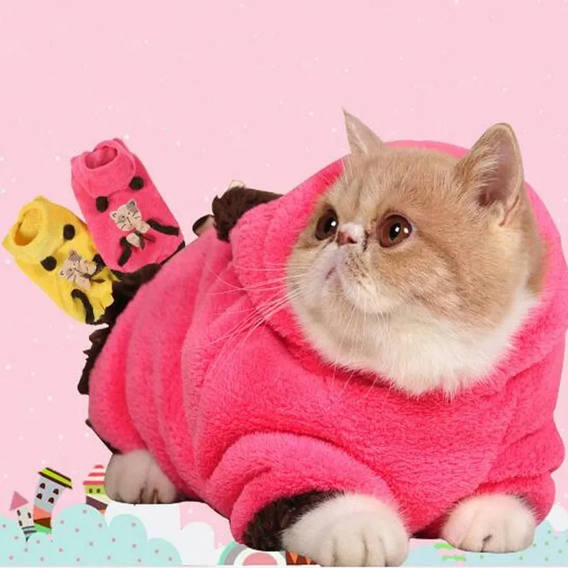 Cat Clothes Warmly Coral Velve - Outdoor Sport Festival recensie en prijs