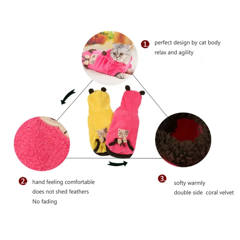 Cat Clothes Warmly Coral Velve - Outdoor Sport Festival recensie en prijs