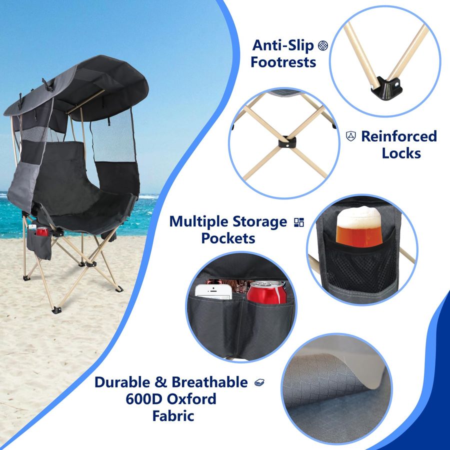 Camping Chairs Canopy Outdoor  - Outdoor Sports Umbrella recensie en prijs