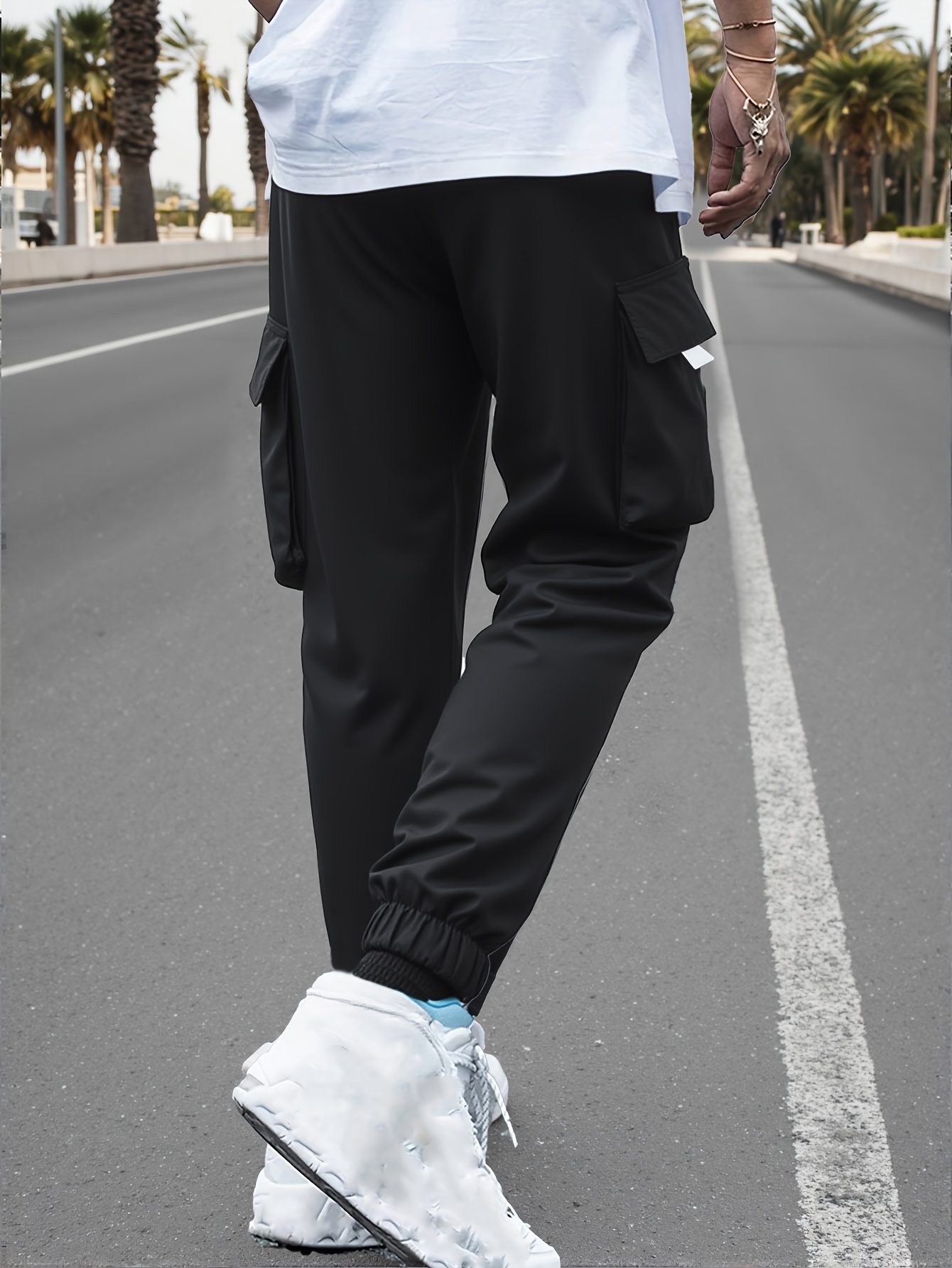 plus Size Men's Slim Fit Solid - Outdoor Sport Hiking Pants recensie en prijs