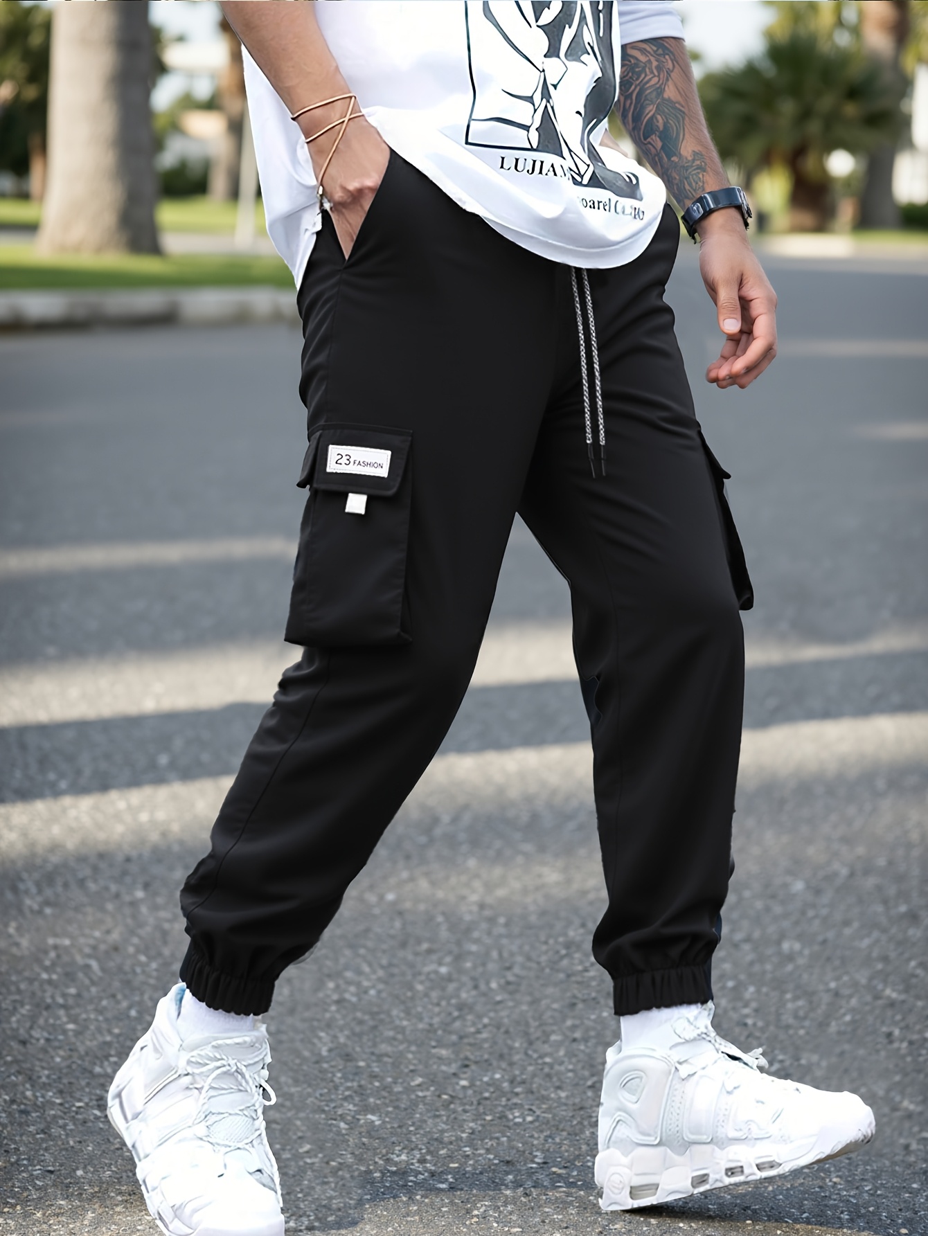 plus Size Men's Slim Fit Solid - Outdoor Sport Hiking Pants recensie en prijs
