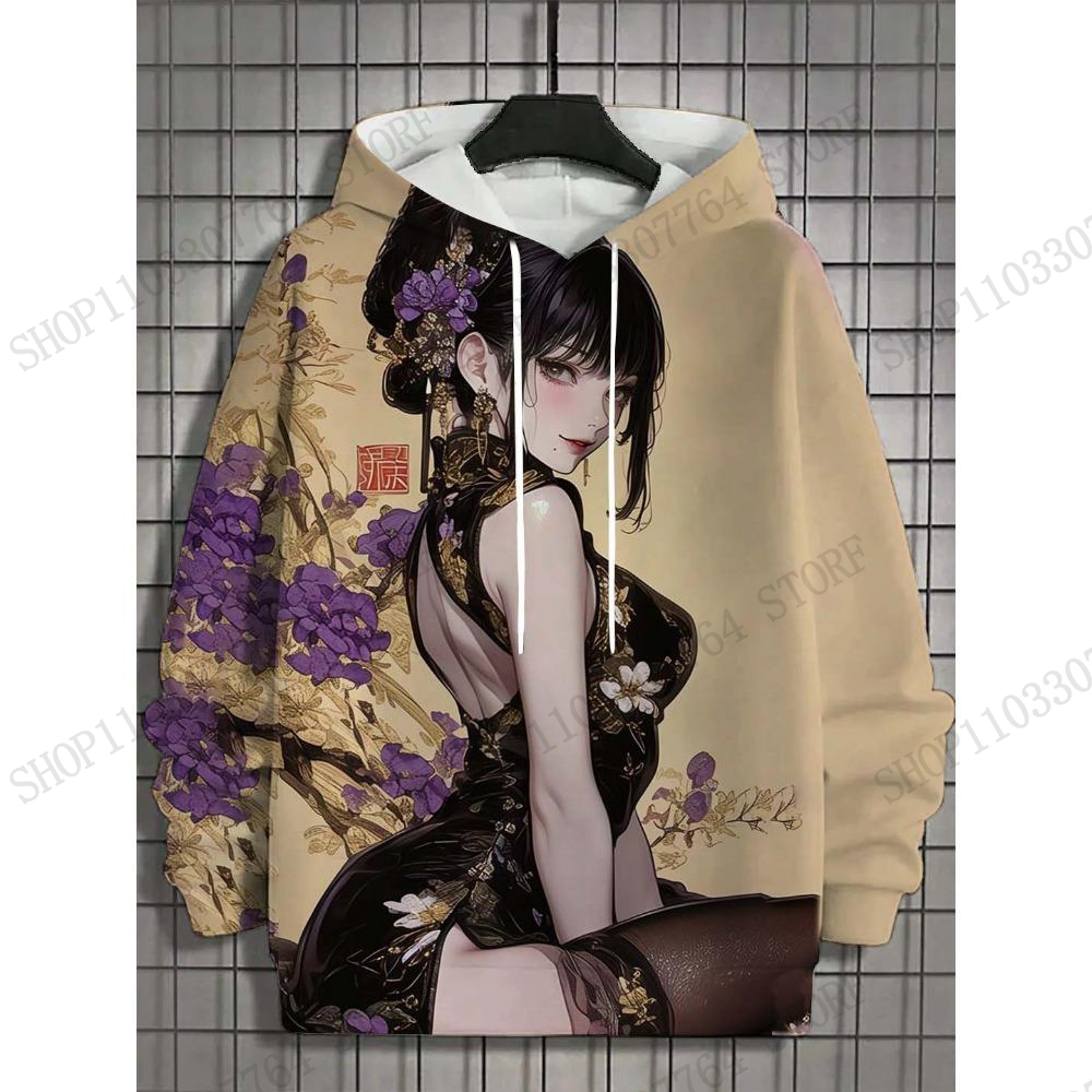 New Japanese Manga Katana Girl - Outdoor Sport Hoodie recensie en prijs