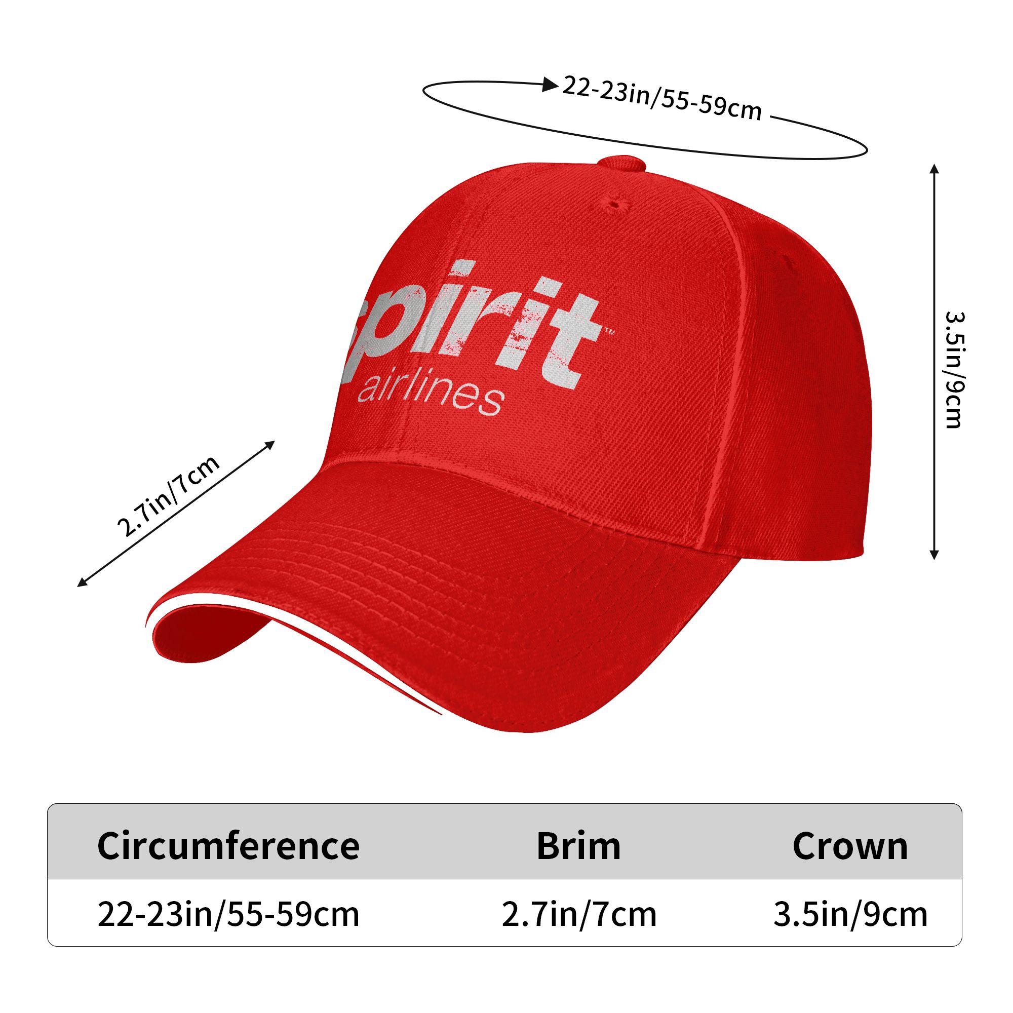 SPIRIT AIRLINES Casual Basebal - Outdoor Sport Hat Classic recensie en prijs